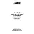 ZANUSSI ZCG55PGW Owners Manual ZANUSSI ZCG55PGW Owners Manual