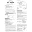 YAMAHA TD-10M Owners Manual YAMAHA TD-10M Owners Manual