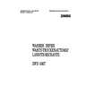 ZANUSSI ZWD800T Owners Manual ZANUSSI ZWD800T Owners Manual