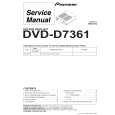 PIONEER DVD-D7361/ZUCYV/WL Service Manual PIONEER DVD-D7361/ZUCYV/WL Service Manual