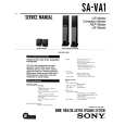 SONY SA-VA1 Service Manual SONY SA-VA1 Service Manual
