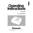 PANASONIC AW-DU600E Owners Manual PANASONIC AW-DU600E Owners Manual