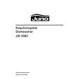 JUNO-ELECTROLUX JSI5562B Owners Manual JUNO-ELECTROLUX JSI5562B Owners Manual
