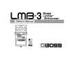 BOSS LMB-3 Owners Manual BOSS LMB-3 Owners Manual