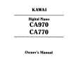 KAWAI CA770 Owners Manual KAWAI CA770 Owners Manual