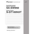 PIONEER SX-SW950/KUXCN Owners Manual PIONEER SX-SW950/KUXCN Owners Manual