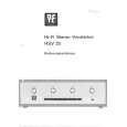 SENNHEISER HSV 25 Owners Manual SENNHEISER HSV 25 Owners Manual