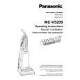 PANASONIC MCV5209 Owners Manual PANASONIC MCV5209 Owners Manual