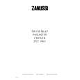 ZANUSSI ZPL4120 Owners Manual ZANUSSI ZPL4120 Owners Manual