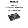 NUMARK CD MIX-1 Instrukcja Obsługi NUMARK CD MIX-1 Instrukcja Obsługi
