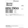 PIONEER KEH-1950X1IN Service Manual PIONEER KEH-1950X1IN Service Manual