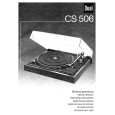 DUAL CS506 Owners Manual DUAL CS506 Owners Manual