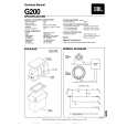 JBL G200 Service Manual JBL G200 Service Manual