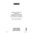 ZANUSSI ZK 21/7 AGO Owners Manual ZANUSSI ZK 21/7 AGO Owners Manual