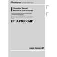 PIONEER DEH-P8850MP/ES Owners Manual PIONEER DEH-P8850MP/ES Owners Manual