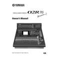 YAMAHA 02R96 Version 2 Owners Manual YAMAHA 02R96 Version 2 Owners Manual