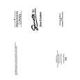 PARKINSON COWAN SON50BL Owners Manual PARKINSON COWAN SON50BL Owners Manual