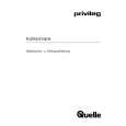 PRIVILEG 395.458 3/4737 Owners Manual PRIVILEG 395.458 3/4737 Owners Manual