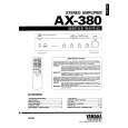 YAMAHA AX380 Instrukcja Serwisowa YAMAHA AX380 Instrukcja Serwisowa