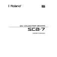 ROLAND SCB-7 Owners Manual ROLAND SCB-7 Owners Manual