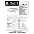 HITACHI HA6 Service Manual HITACHI HA6 Service Manual
