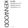 KENWOOD KX96W Owners Manual KENWOOD KX96W Owners Manual