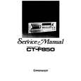PIONEER CT-F850 Service Manual PIONEER CT-F850 Service Manual