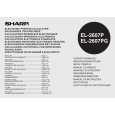 SHARP EL2607P Owners Manual SHARP EL2607P Owners Manual