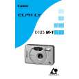 CANON IXUSM1 Owners Manual CANON IXUSM1 Owners Manual