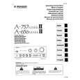PIONEER A656MARKII Owners Manual PIONEER A656MARKII Owners Manual