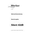 MERKER SILENT Owners Manual MERKER SILENT Owners Manual