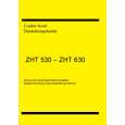 ZANUSSI ZHT530W Owners Manual ZANUSSI ZHT530W Owners Manual