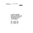ZANUSSI FL1022CH Owners Manual ZANUSSI FL1022CH Owners Manual