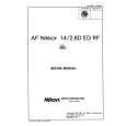 NIKON AF NIKKOR 14 2.8D ED RF Service Manual NIKON AF NIKKOR 14 2.8D ED RF Service Manual
