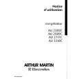 ARTHUR MARTIN ELECTROLUX AU2305C Owners Manual ARTHUR MARTIN ELECTROLUX AU2305C Owners Manual