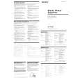 SONY XM440EX Owners Manual SONY XM440EX Owners Manual