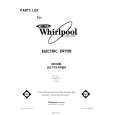 WHIRLPOOL LE5795XPW0 Parts Catalog WHIRLPOOL LE5795XPW0 Parts Catalog