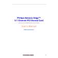 PHILIPS PSC705B/00 Owners Manual PHILIPS PSC705B/00 Owners Manual