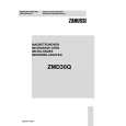 ZANUSSI ZMD30QX Owners Manual ZANUSSI ZMD30QX Owners Manual