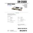 SONY XMD500X Service Manual SONY XMD500X Service Manual