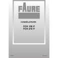 FAURE FCH218P Owners Manual FAURE FCH218P Owners Manual