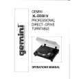 GEMINI XL-DD50IV Owners Manual GEMINI XL-DD50IV Owners Manual
