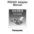 PANASONIC KXPS10 Owners Manual PANASONIC KXPS10 Owners Manual