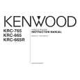 KENWOOD KRC-665 Owners Manual KENWOOD KRC-665 Owners Manual