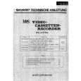 SHARP VCA11N Service Manual SHARP VCA11N Service Manual