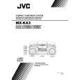 JVC MX-KA3 Owners Manual JVC MX-KA3 Owners Manual