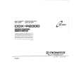 PIONEER CDXP2000 Owners Manual PIONEER CDXP2000 Owners Manual
