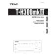 TEAC TH300MK3 Owners Manual TEAC TH300MK3 Owners Manual