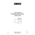 ZANUSSI ZWD2100 Owners Manual ZANUSSI ZWD2100 Owners Manual