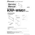 PIONEER KRP-WM01/S/WL5 Service Manual PIONEER KRP-WM01/S/WL5 Service Manual